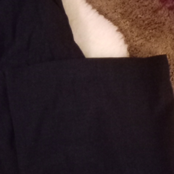 NWOT Maxime Katherine Fit Black Wool Long Trousers sz 12 - Picture 5 of 6